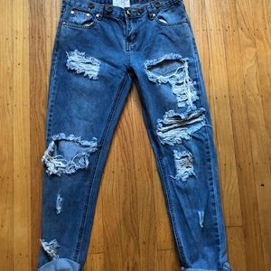One Teaspoon Awesome Baggies Relaxed Leg Jean